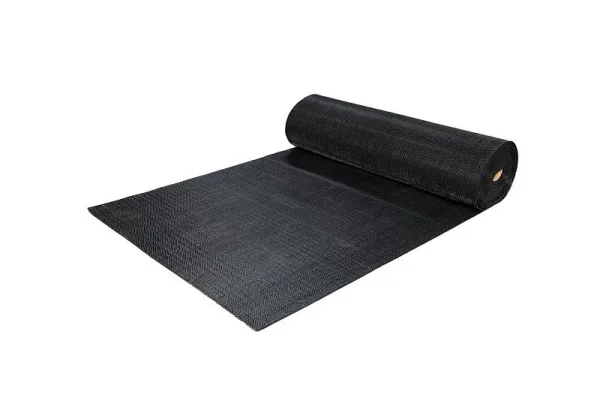 Грязезащитное рулонное покрытие ЗигЗаг Черный 5 мм (0,9 м) Китай в Красноярске