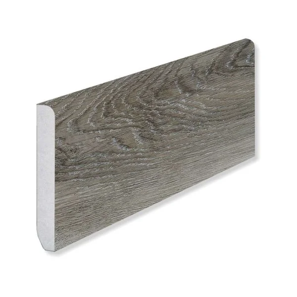 Кварцевый плинтус Fargo 366-1B Дуб Рустик Серый градиент 80х11х2200 мм в Красноярске