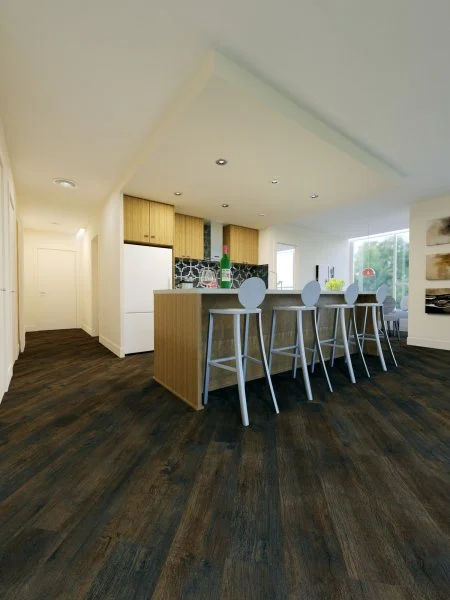 Кварц-виниловая плитка FineFloor Light Дуб Берген FF-1372 в Красноярске