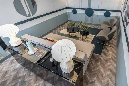 Пробковое покрытие CorkStyle Chevron Silver в Красноярске