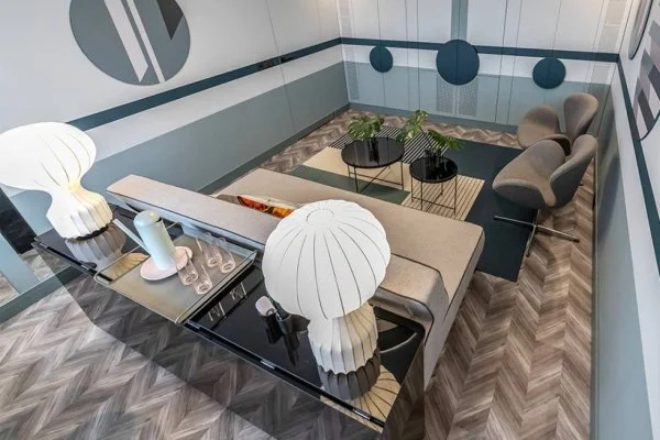 Пробковое покрытие CorkStyle Chevron Silver (1235*305*6 мм) HC в Красноярске