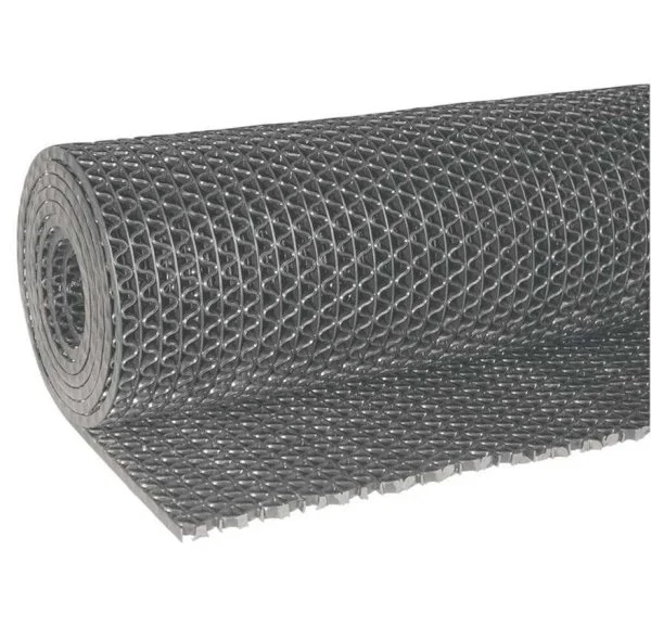 Грязезащитное рулонное покрытие ЗигЗаг Серый 4,5 мм (0,9 м) Китай в Красноярске