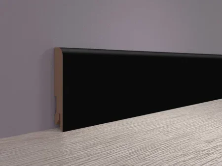 Плинтус MDF Bonkeel 24032 Чёрный Софт (100х16х2400 мм) в Красноярске