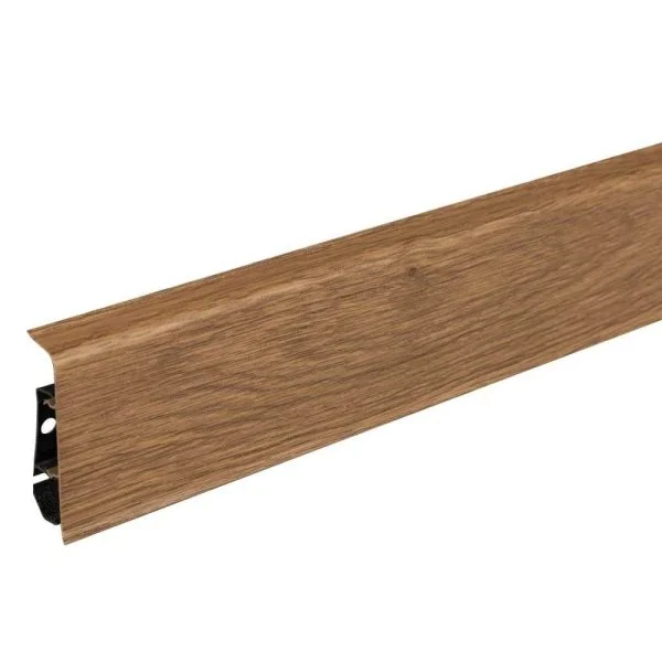 Плинтус пластиковый Arbiton INDO70 12 Дуб темный 2,5 м в Красноярске