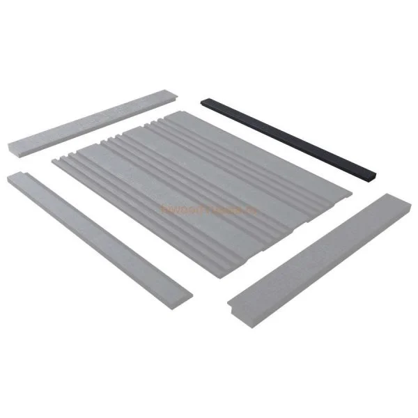 Финишный молдинг LF124B BK114K левый декорированный (31х12х2700мм) в Красноярске