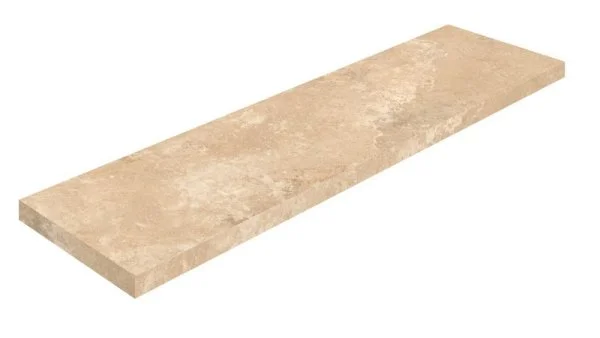 Керамогранит Coliseum Аурелия Беж Ступень угловая левая (Натуральный, 33х120) в Красноярске