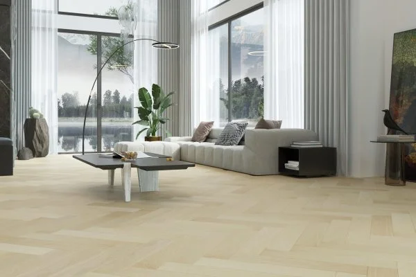 Паркетная доска Quartz Parquet Английская Ёлка Дуб Испанский 33-404 в Красноярске