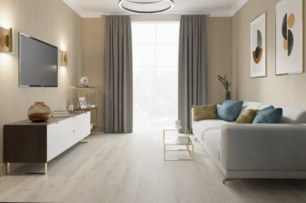 Ламинат Egger PRO 8/32 Дуб Кортина белый EPL034 в Красноярске