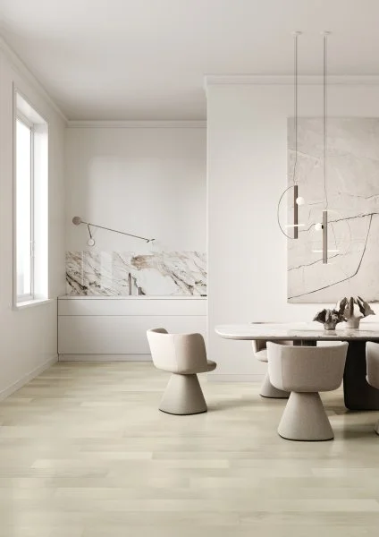 Паркетная доска Quartz Parquet Классик 7 мм Клён Американский Белый 400-56 в Красноярске