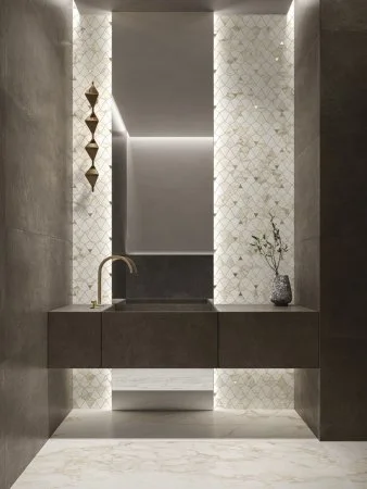 Керамогранит Italon Этернум Кофи 60х120 (Натуральная и Реттифицированная) в Красноярске