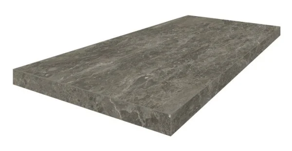 Керамогранит Coliseum Да Винчи Браун Ступень угловая левая (Натуральный, 33х60) в Красноярске