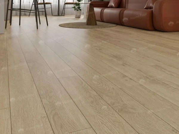 Каменно-полимерная плитка Alpine Floor Grand Sequoia Village Миндаль ECO 11-607 4мм, 43 класс в Красноярске