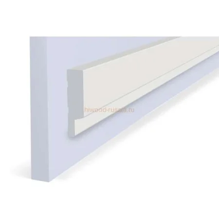 Финишный молдинг LF124A NP правый белый (42х12х2700мм) в Красноярске