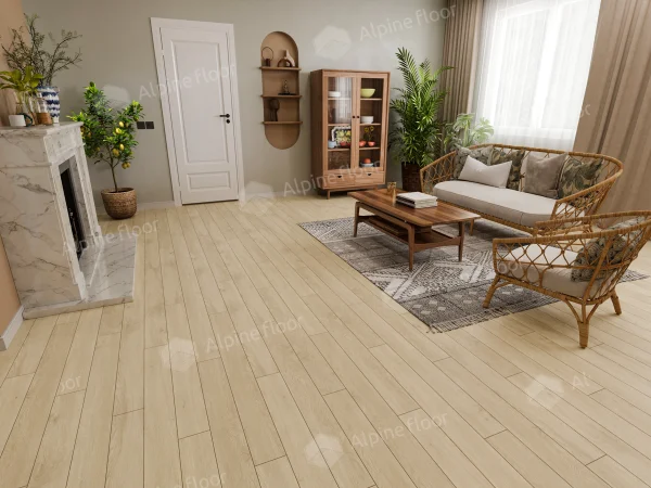 Каменно-полимерная плитка Alpine Floor Grand Sequoia Village Камфора ECO 11-507 4мм, 43 класс в Красноярске