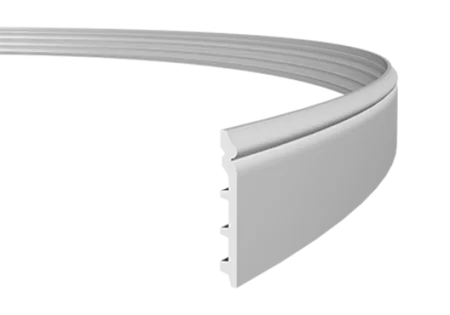 Плинтус Европласт 1.53.110 (138х19х2000 мм) Гибкий в Красноярске