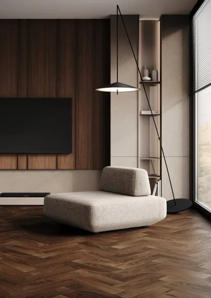 Паркетная доска Quartz Parquet Штучный паркет Орех Американский 44-400-29 в Красноярске