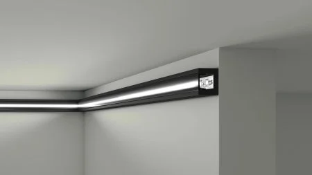 Профиль NMC Wallstyl IL12 Black (25х20х2000мм) в Красноярске