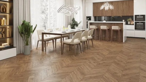 Кварц-виниловая плитка Alpine Floor Chevron Гевуина ECO 20-10 (2,5 мм. 43 класс) в Красноярске