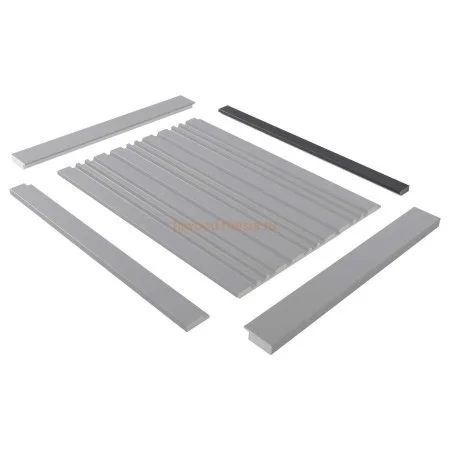 Финишный молдинг LF124B GR3 левый декорированный (31х12х2700мм) в Красноярске