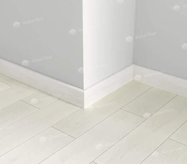 Кварцевый плинтус Alpine Floor Parquet Light 13-0 Белый в Красноярске