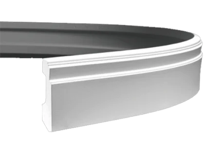 Плинтус Европласт 1.53.101 (110х26х2000 мм) Гибкий в Красноярске