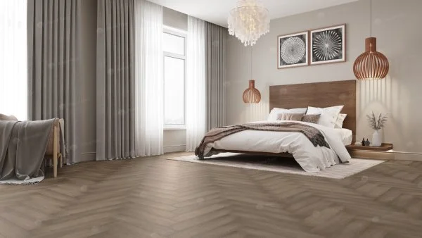 Кварц-виниловая плитка Alpine Floor Parquet Дуб Насыщенный ЕСО 16-7 2.5 мм. 43 класс в Красноярске