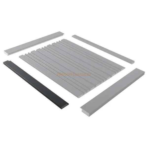 Финишный молдинг LF124A GR3 правый декорированный (42х12х2700мм) в Красноярске