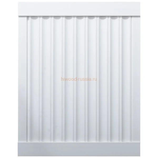 Финишный молдинг LF124A NP правый белый (42х12х2700мм) в Красноярске