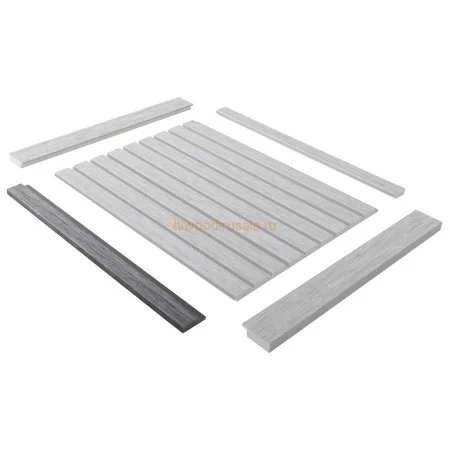 Финишный молдинг LF124A GN68 правый декорированный (42х12х2700мм) в Красноярске