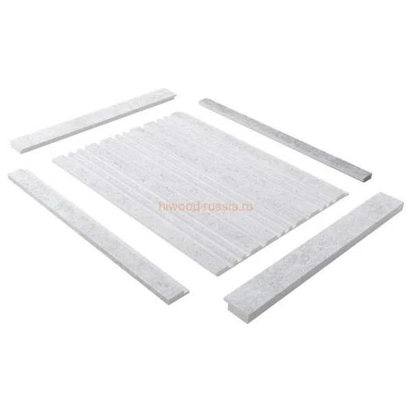 Финишный молдинг LF124B W50 левый декорированный (31х12х2700мм) в Красноярске