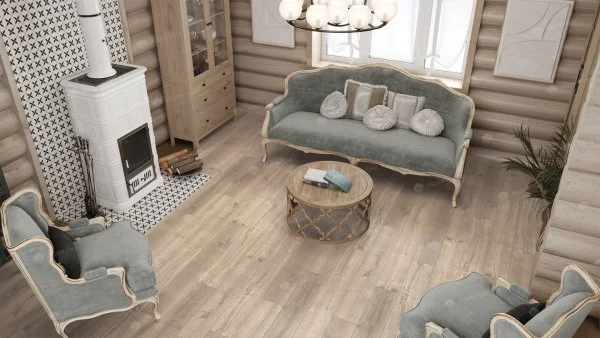 Каменно-полимерная плитка Alpine Floor Real Wood Дуб Натуральный ECO 2-5, 6 мм 43 класс в Красноярске