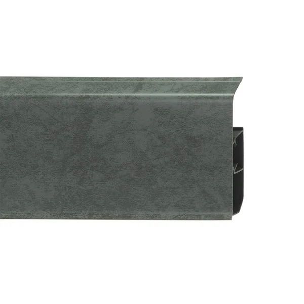 Пластиковый плинтус Royce №340 Мрамор Тёмный (80х24х2200мм) в Красноярске