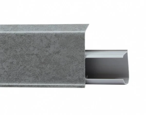 Пластиковый плинтус Royce №551 Грей (55х23х2200мм) в Красноярске