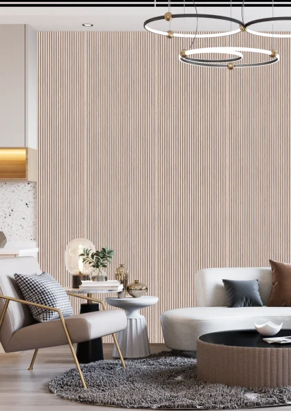 Декоративная панель для стен HiWood LV129 BR417N (120х12х2700мм) в Красноярске