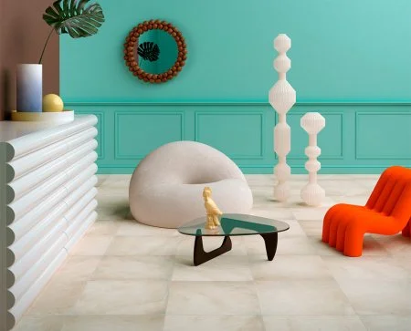 Керамогранит Coliseum Ривьера Уайт 60х60 (Натуральный и Реттифицированный) в Красноярске