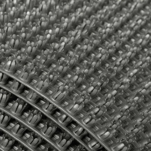 Щетинистое покрытие Альфа-Стиль 128 Серый металлик - 0,9х15 м. пог в Красноярске