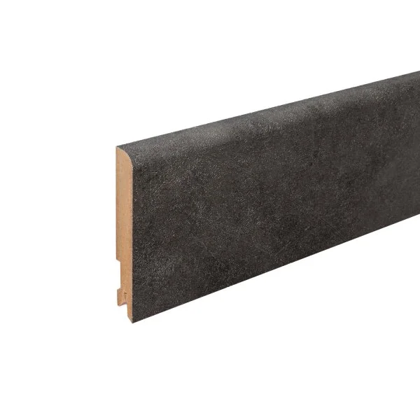 Плинтус MDF Bonkeel 24064 Бетон Лофт Графит (100х16х2400 мм) в Красноярске