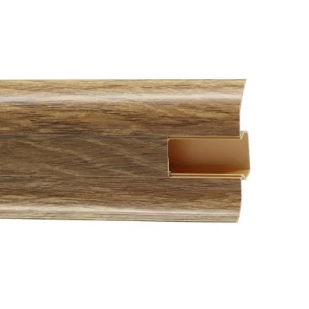 Пластиковый плинтус Royce №804 Дуб Викторианский (58х22х2200мм) в Красноярске