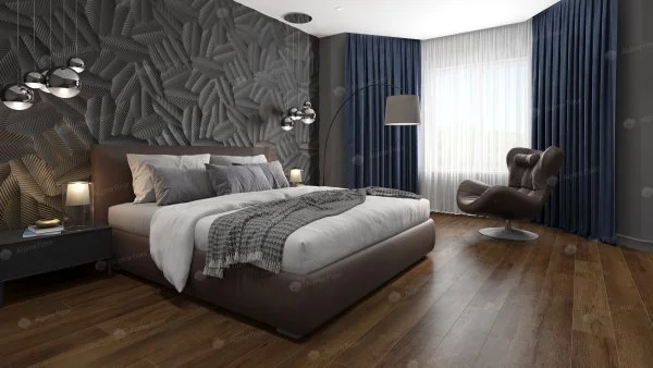 Кварц-виниловая плитка Alpine Floor Premium XL Дуб Шоколадный ЕСО 7-18, 8 мм. 43 класс в Красноярске