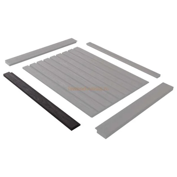 Финишный молдинг LF124A BR395 правый декорированный (42х12х2700мм) в Красноярске