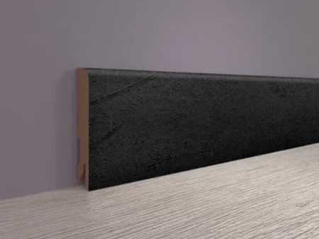 Плинтус MDF Bonkeel 24034 Чёрный Лофт (80х16х2400 мм) в Красноярске