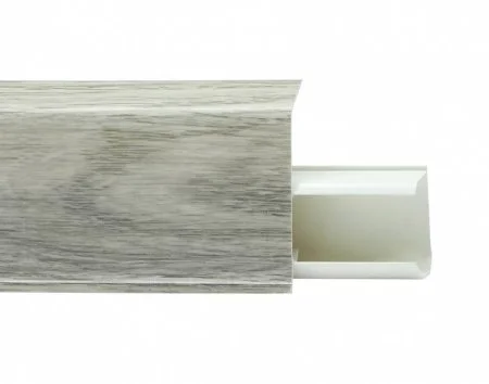 Пластиковый плинтус Royce №549 Дуб Альба (55х23х2200мм) в Красноярске