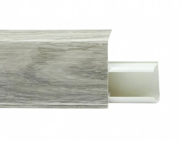 Пластиковый плинтус Royce №549 Дуб Альба (55х23х2200мм) в Красноярске