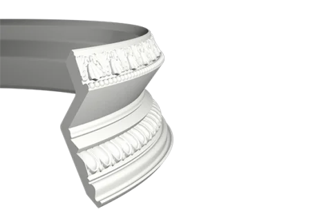 Карниз Европласт 1.50.137 гибкий 2,0 м в Красноярске