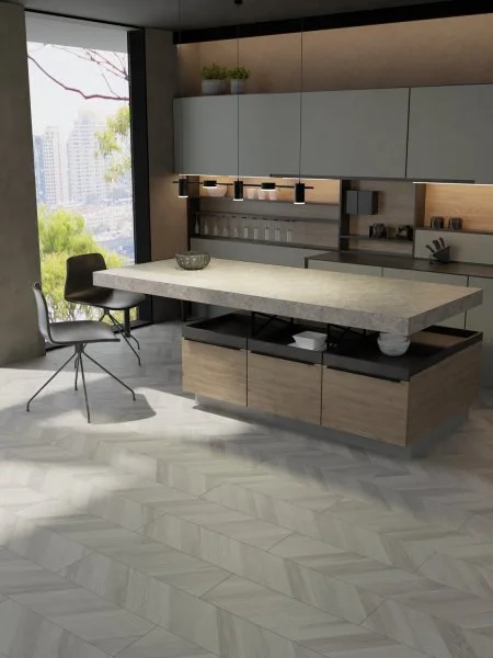 Ламинат Egger PRO 8/33 4V Large Дуб Кестинкорт Пепел левая EPL243F4CL в Красноярске