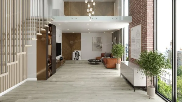 Кварц-виниловая плитка Alpine Floor Premium XL Дуб Серебряный ЕСО 7-22, 8 мм. 43 класс в Красноярске