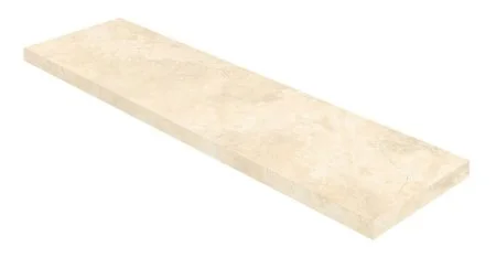 Керамогранит Coliseum Аурелия Уайт Ступень угловая правая (Натуральный, 33х120) в Красноярске