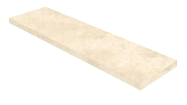 Керамогранит Coliseum Аурелия Уайт Ступень угловая правая (Натуральный, 33х120) в Красноярске