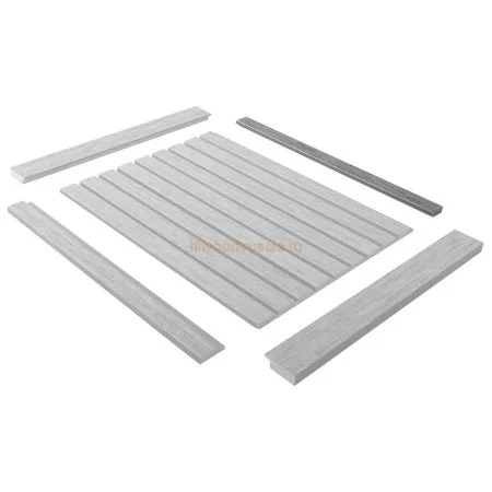 Финишный молдинг LF124B GN68 левый декорированный (31х12х2700мм) в Красноярске