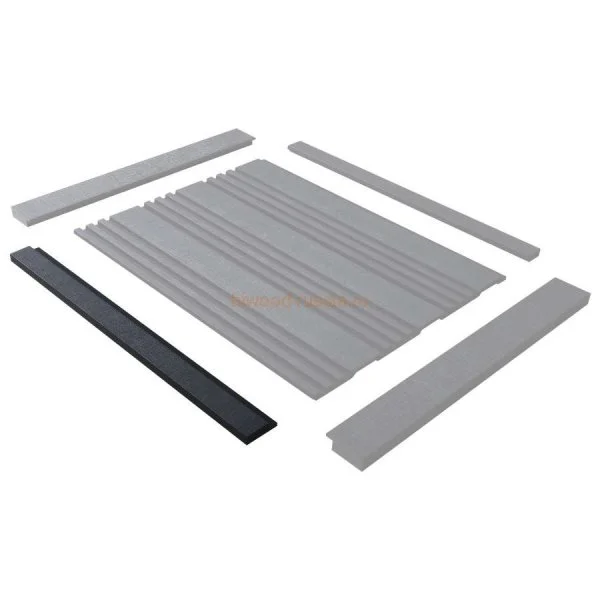 Финишный молдинг LF124A BK114K правый декорированный (42х12х2700мм) в Красноярске